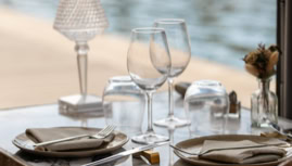 un éclairage doux pour accompagner vos diners en terrasse