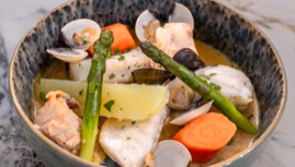 des plats préparés dans le respect des produits de saison 